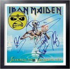 Iron Maiden Band 12x12 Seventh Son Album Autographed Reproduction Signed  copy 