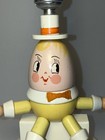 Vintage Underwriters Laboratories Inc  Humpty Dumpty Nursery Rhyme Kids Lamps
