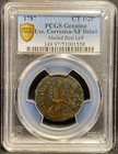 1787 United States Connecticut  Colonial American Revolution Coin 1 2p  Pcgs Xf