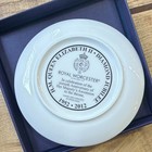 Royal Worcester Queen Elizabeth Ii Diamond Jubilee Plate 1952-2012 Box Coa