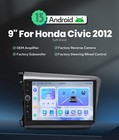 8 128gb For Honda Civic 2012  left Drive  9  Android 13 Qualcomm Chip Car Radio