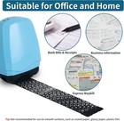 Identity Theft Protection Roller Stamp  Blue  Hs-009 