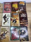 Lot Of 18 Vintage Westerns Paperbacks - Zane Grey  T  V  Olsen  Clay Fisher