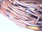 Rusty Barbed Wire Cowboy Western Decor Craft Metal U-choose Feet 2  5  10  25