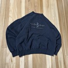 Barbra Streisand The Concert 1994 Sweatshirt  Sweater Black Gold Embroidered L
