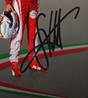      Sebastian Vettel  -  Ferrari ferrari  -  Signed  -  F1       6x4 Card