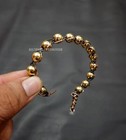 Copper Wire Jewelry Brass Bead Bracelet Handmade Cuff Birthday Gifts