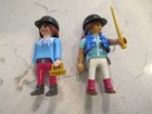 Lot 10 Playmobil Farm Figures Pony Horses People Accessories