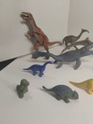 Lot Of 30 Plastic Dinosaurs Vintage To New Large   Small Toys Kids Dino Xmas