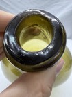 Antique Early - New England Globular Pontil Green Bottle - 12 Inches 