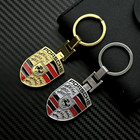 Zinc Alloy Keyring Car Key Chain Metal Key Chain For Porsche