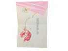 Vintage 60s Showgirl Birthday Card Glitter Unused Fan Dancer Pink Hallmark Rare