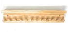 Baseball Bat Rack Holder Wall Mount Holds 11 Mini Collectible Bats 4 Balls Award