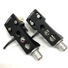 Shure M44-7 Pair With Genuine Stylus And Technics Headshell Tested Working