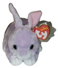 Ty Beanie Baby Dash The Purple Bunny Rabbit  uk Tags  6  Mwmt Stuffed Animal Toy