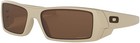 Oakley 0oo9014 Gascan Rectangle Sunglasses - Desert Tan   Prizm Tungsten -