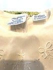 Vintage Itsy Bitsy By Lione Baby Gown White Cotton Embroidered Drawstring Brazil