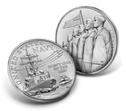 2022 1 Oz Silver Medal     U s  Navy     Ogp Box   Coa 999 Fine    trusted   