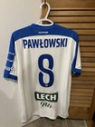 Nike Lech Poznan Pawlowski Team Signed Soccer Jersey Poland Ekstraklasa