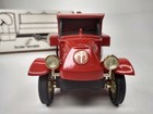 Ertl Mobil 1935 Mack Tanker Truck Diecast Coin Bank 65th Ann  Mobiloil Gold Tone