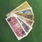 Set 6 American Bank Note Co Mexico 1 5 10 20 50   100  F-vf