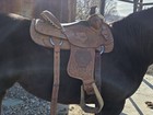 Nice Used Trophy Roping Saddle