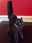 Steiff Black Halloween Cat  1950-1973  10 Cm  Velvet  Button