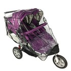 Rain Cover For Double Stroller universal Size Weather Shield For Side By Side   