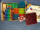 Special Edition-magna Tiles 100-piece Clear Colors Magnetic Building Tiles Nibox