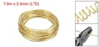 10 Gauge Brass Round Wire 25ft Craft Tarnish Resistant Beading Wires