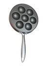 Nordic Ware 9    Ebelskiver Filled Pancake Heavy Cast Aluminum Pan Made In Usa