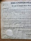  1839 Martin Van Buren Signed Land Office Grant Deed-philadelphia Pennsylvania 