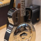 Dobro Hound Dog M-14 Metalbody  round Neck  - Nickel