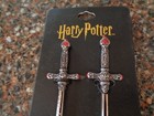 Harry Potter Gryffindor Sword Hair Sticks Metal Silver Accessory Bioworld New