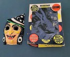 Vtg Halloween Ben Cooper Childs Sm 4-6 Witch Masquerade Costume Original Box 60s