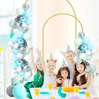 Wedding Arch Backdrop Stand Set Of 2  7 3ft 6ft   Gold Metal Arch Backdrop Stand