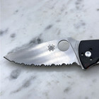 Spyderco Tenacious Folding Pocket Knife Combined 3 3  8cr13mov Steel Blade Frn