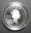 2002 Canada Proof  925 Silver 50 Cents Coin  Calgary Stampede Festivals   Bonus