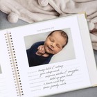 Keepsake Baby Memory Book For Boys And Girls     Timeless First 5 Year Baby Boo   