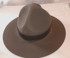 Vtg 50s 60s Bsa Boy Scouts America Campaign Scout Master Hat Sz 7 W  Brim Holder