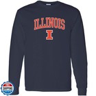 Ncaa Officially Licensed College - University Team Color Arch Logo Long Sleeve