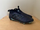 Used Adidas Ace 17  Fg Soccer Cleats Us 9 Black  Aqua S77165 Purecontrol