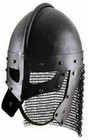 Medieval Viking Raven Helmet Chain Mail Battle Ready Armor Helmet Halloween Gift