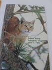 Bobcat  2 00 Stamp Ceremony Program Fdc Sc 2482  cv  10  1990 Issue