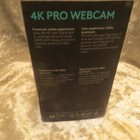 New Logitech 4k Pro 4k 1080p 720p Webcam Noise Cancelling Mic Pc mac 960-001390