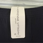 Vintage Adrienne Vittadini Navy A-line Skirt Maxi Sz Medium Nwt