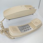 Vintage Western Electric Trimline Ivory Push Button Telephone 1980 Desk Phone