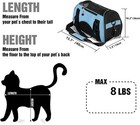 Cat Carrier soft-sided Pet Travel Carrier For Cats dogs Puppy Comfort Portabl   