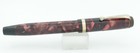 Parker Challenger Burgundy Marble   Gold Fountain Pen - 1939 - 14kt Nib