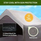 Extra Large Outdoor Dog Tent Replacement Canopy  Big Dog Shade Shelter With T   